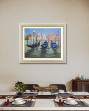 Load image into Gallery viewer, Venice Gondola&#39;s After A Passing Storm

