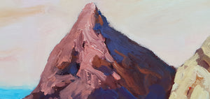 Glasshouse Mountains At Sunset