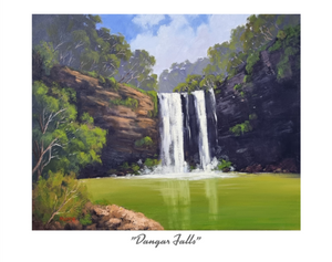 8 x 10" Print Dangar Falls, Dorrigo NSW
