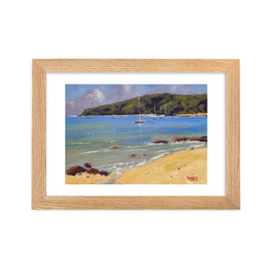 1770 Beach Framed Print