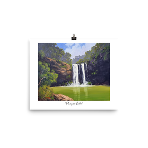 8 x 10" Print Dangar Falls, Dorrigo NSW